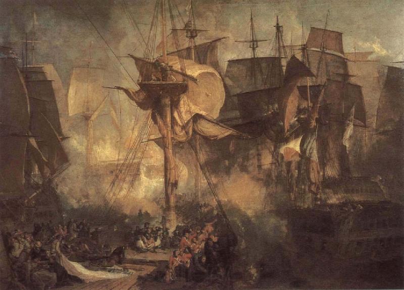 Joseph Mallord William Turner Sea fight